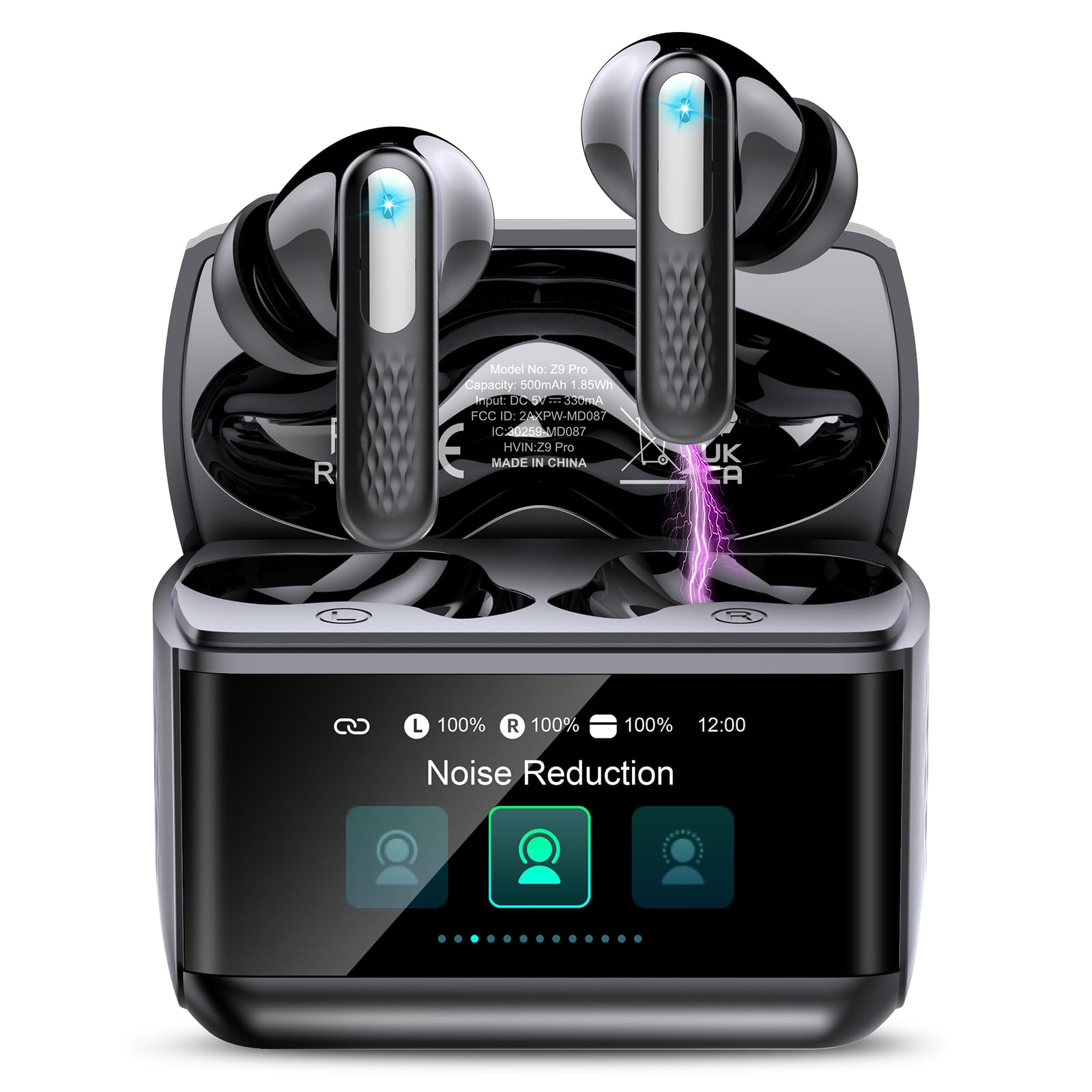 Wireless Earbuds, Bluetooth 5.4 Ear Buds with